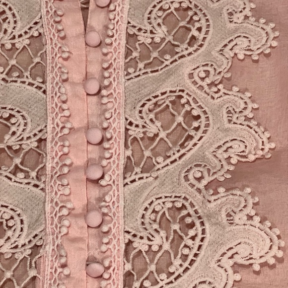 Boston Proper Lace Blouse - Picture 5 of 16